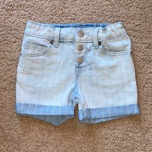Girls Denim Stretch Shorts